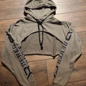 Better Bodies Crop Hoodie